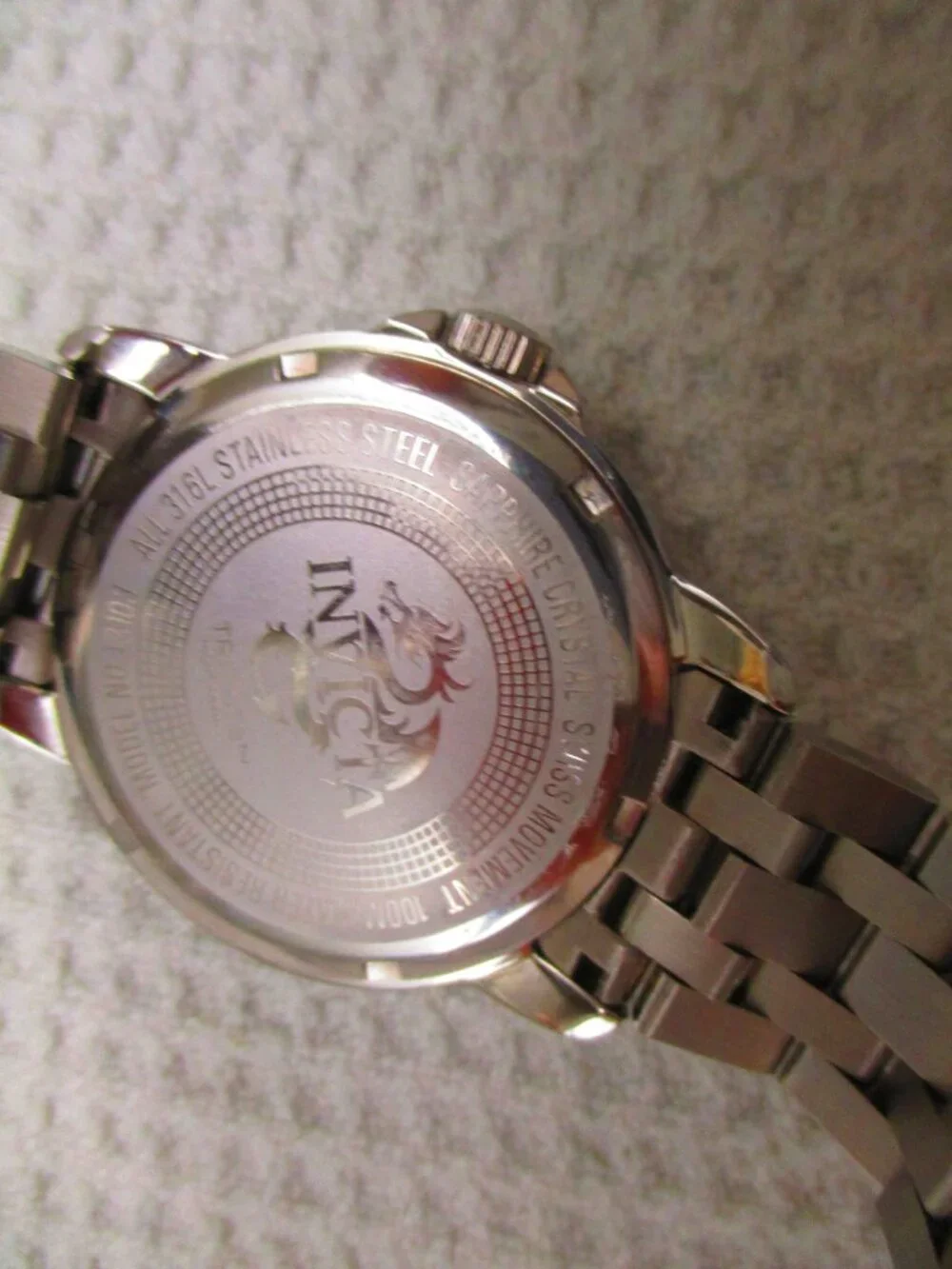 Invicta Men's Specialty Watch, 40mm, Swiss Movement, Sapphire Crystal NEW in box